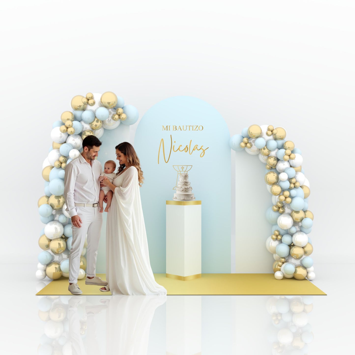 Ultra Experience Decoration Baptism - Boy (Customized)