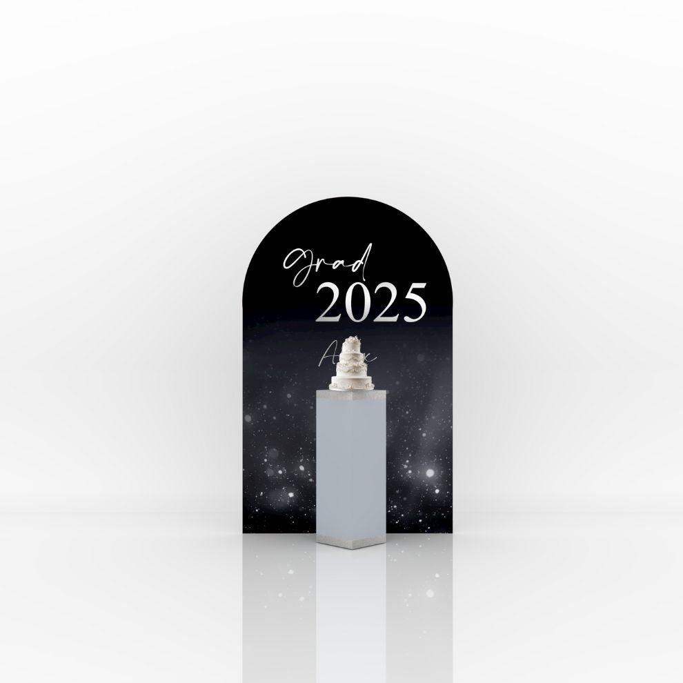 Essential Graduation Decoration – Silver (Customized)