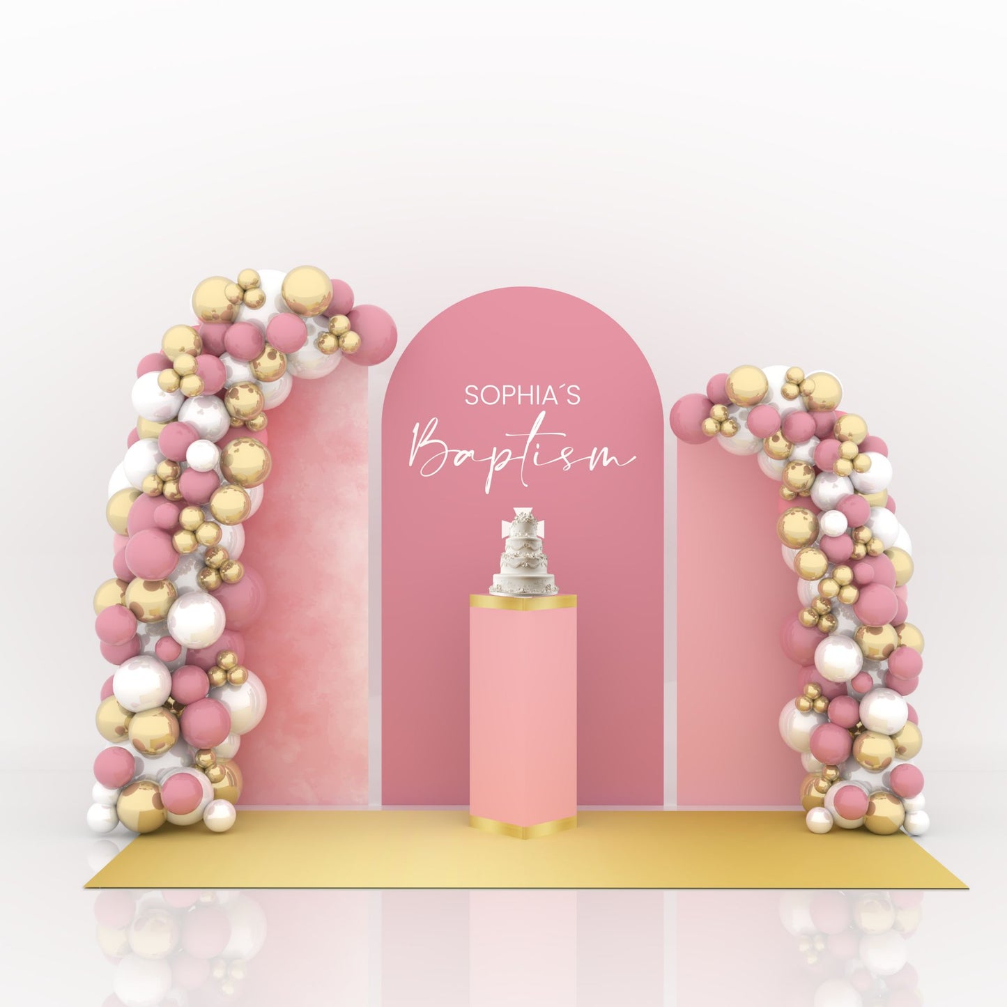 Ultra Experience Decoration Baptism - Girl (Customized)