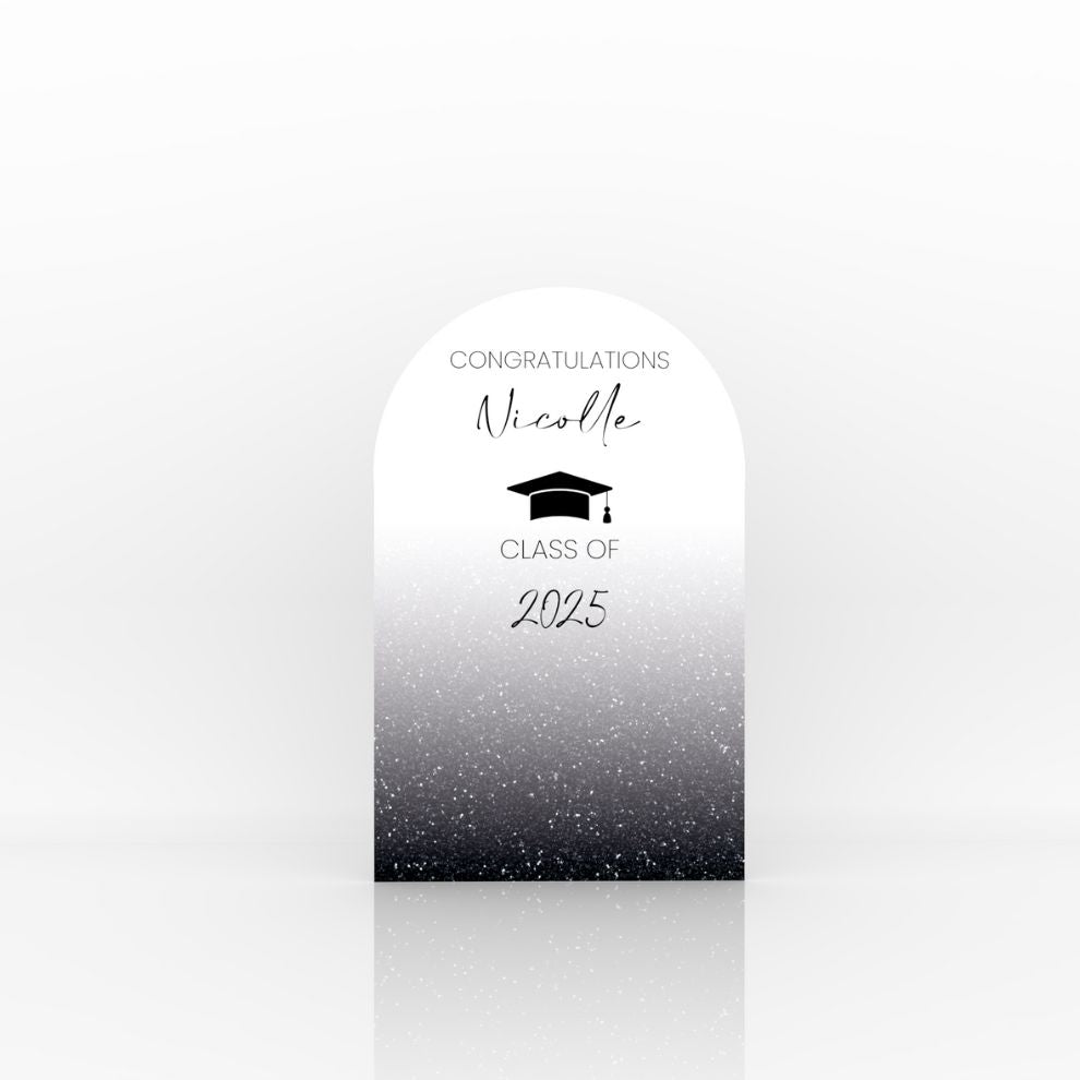 Essential Graduation Decoration – Gold & Silver (Customized)