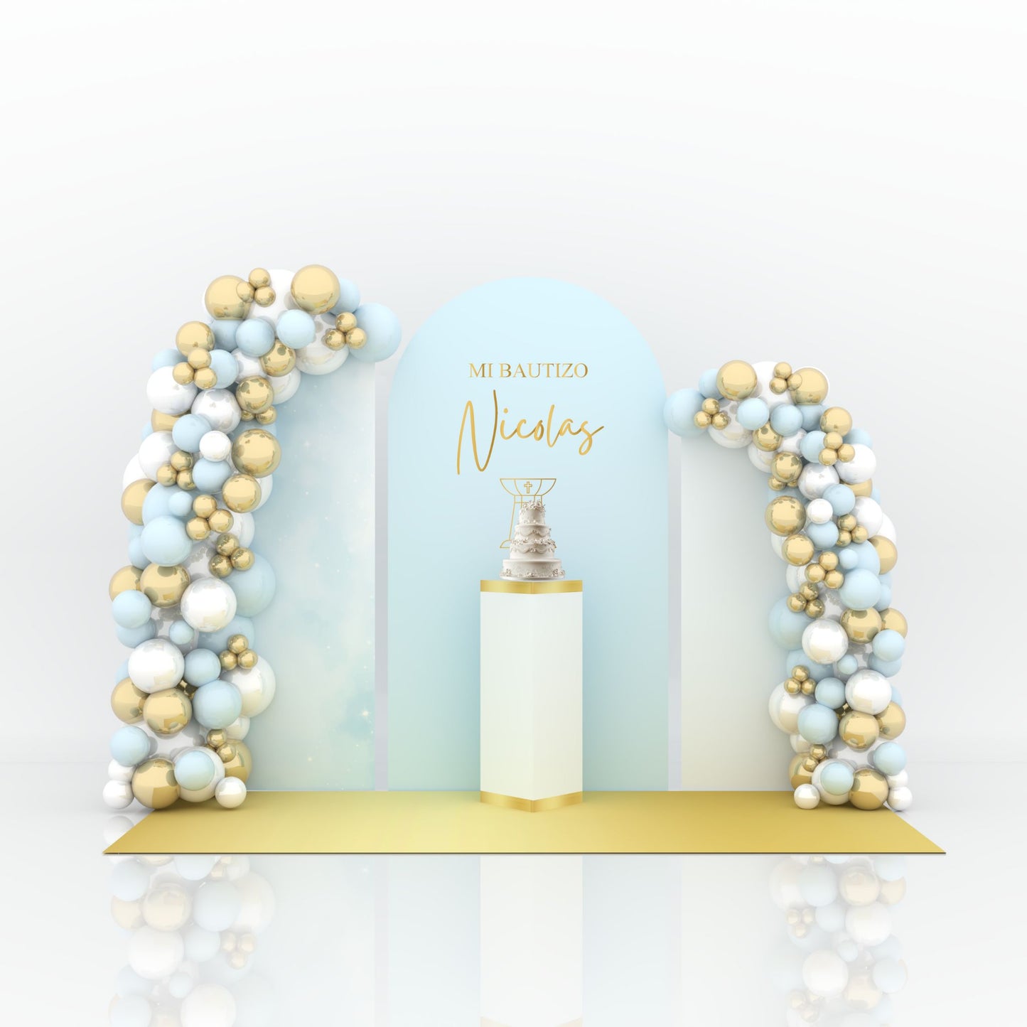 Ultra Experience Decoration Baptism - Boy (Customized)
