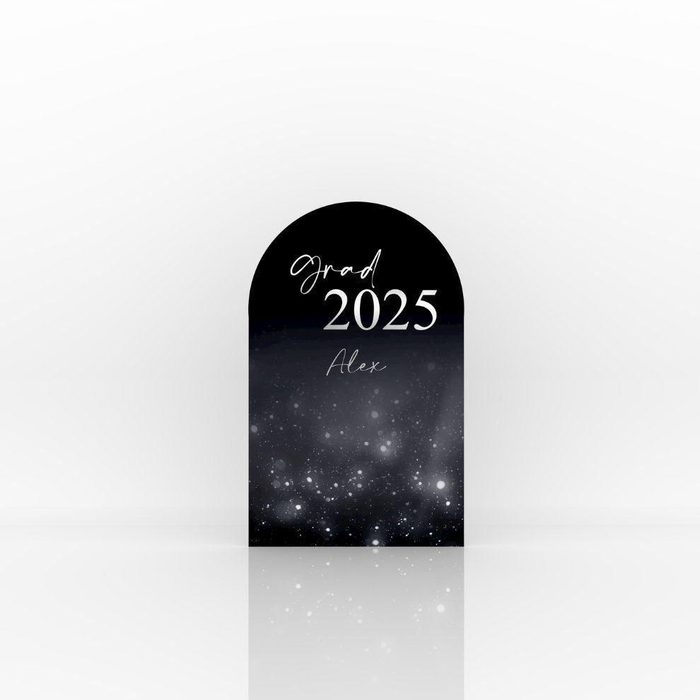 Essential Graduation Decoration – Silver (Customized)