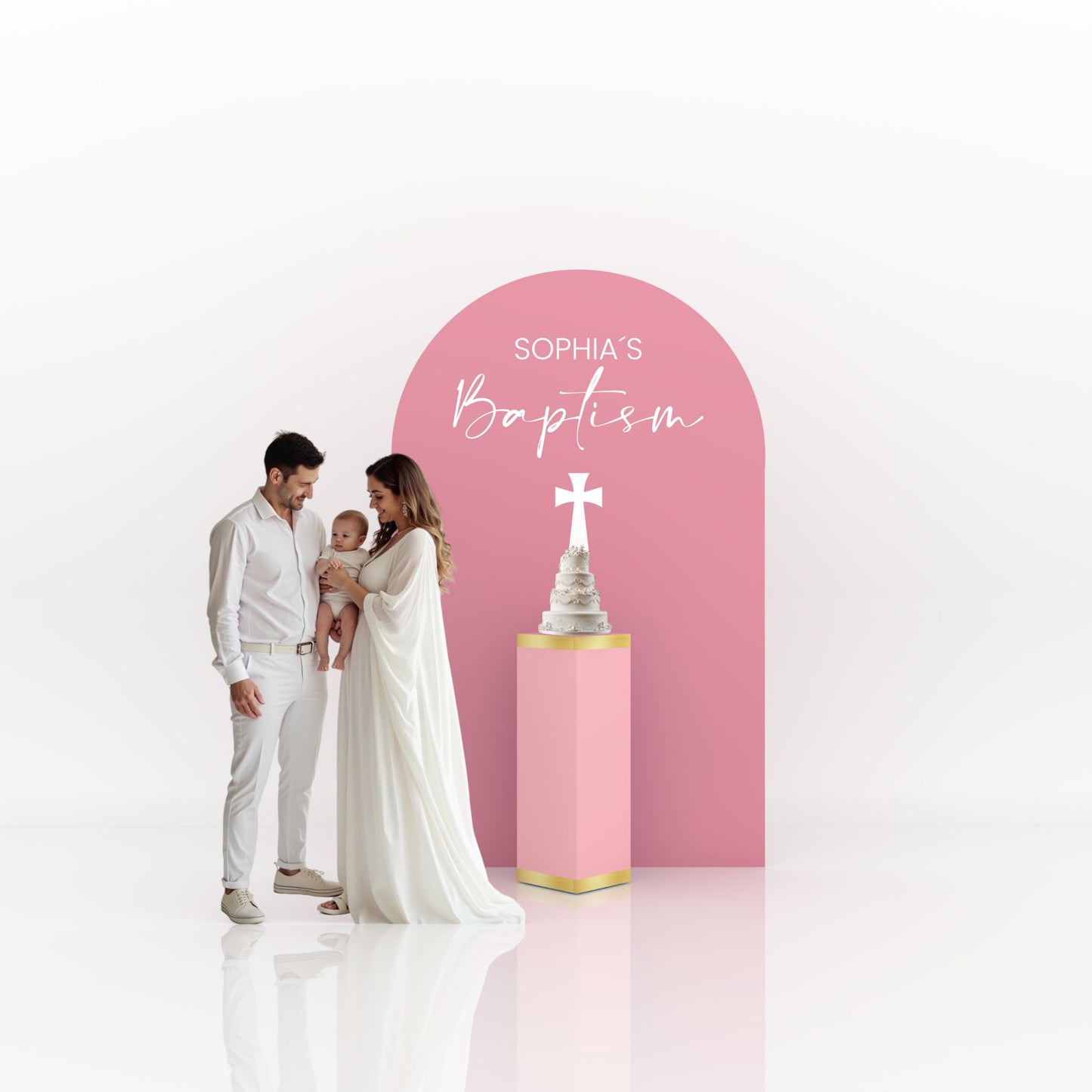 Essential Decoration Baptism - Girl (Customized)