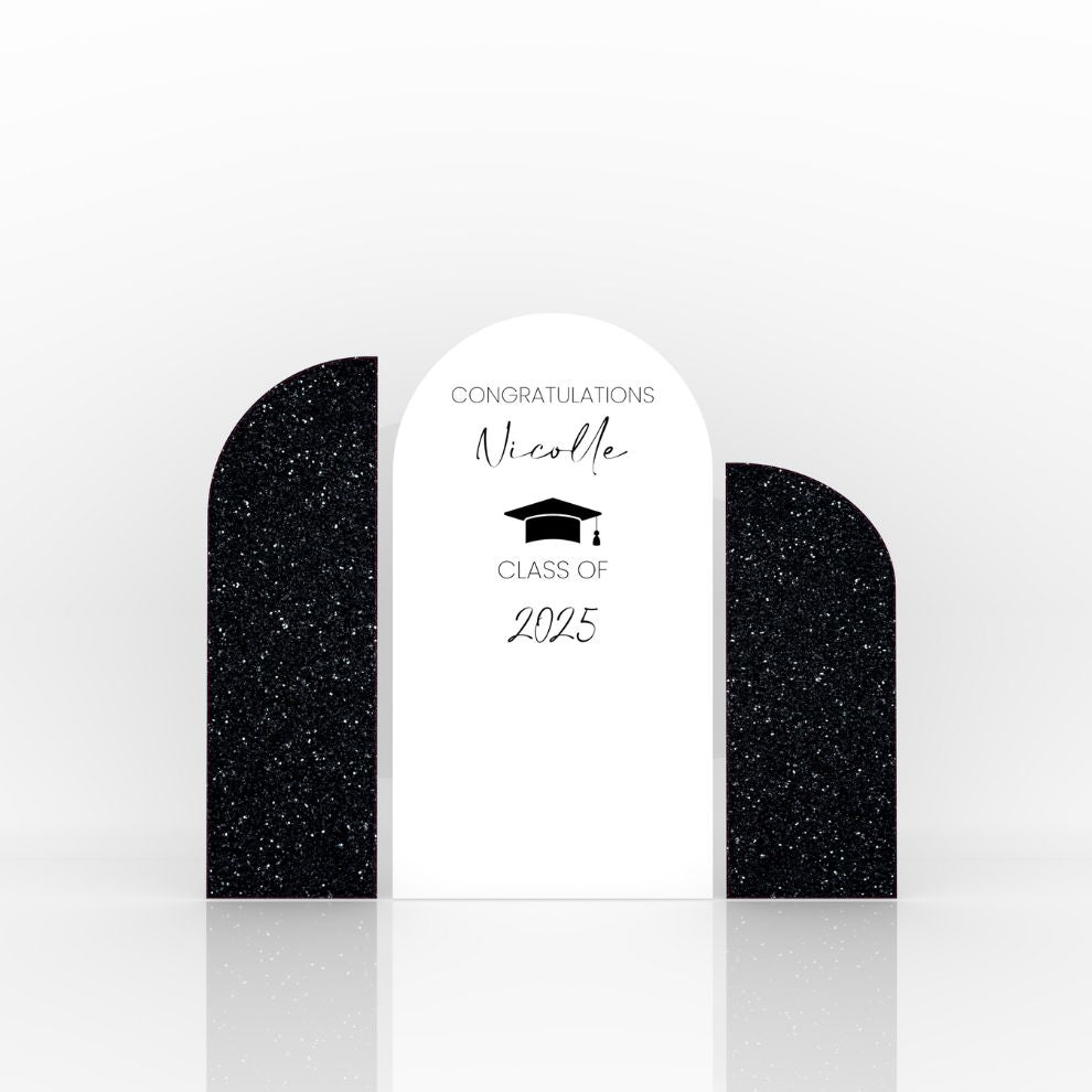 Signature Graduation Decoration – Gold & Silver (Customized)