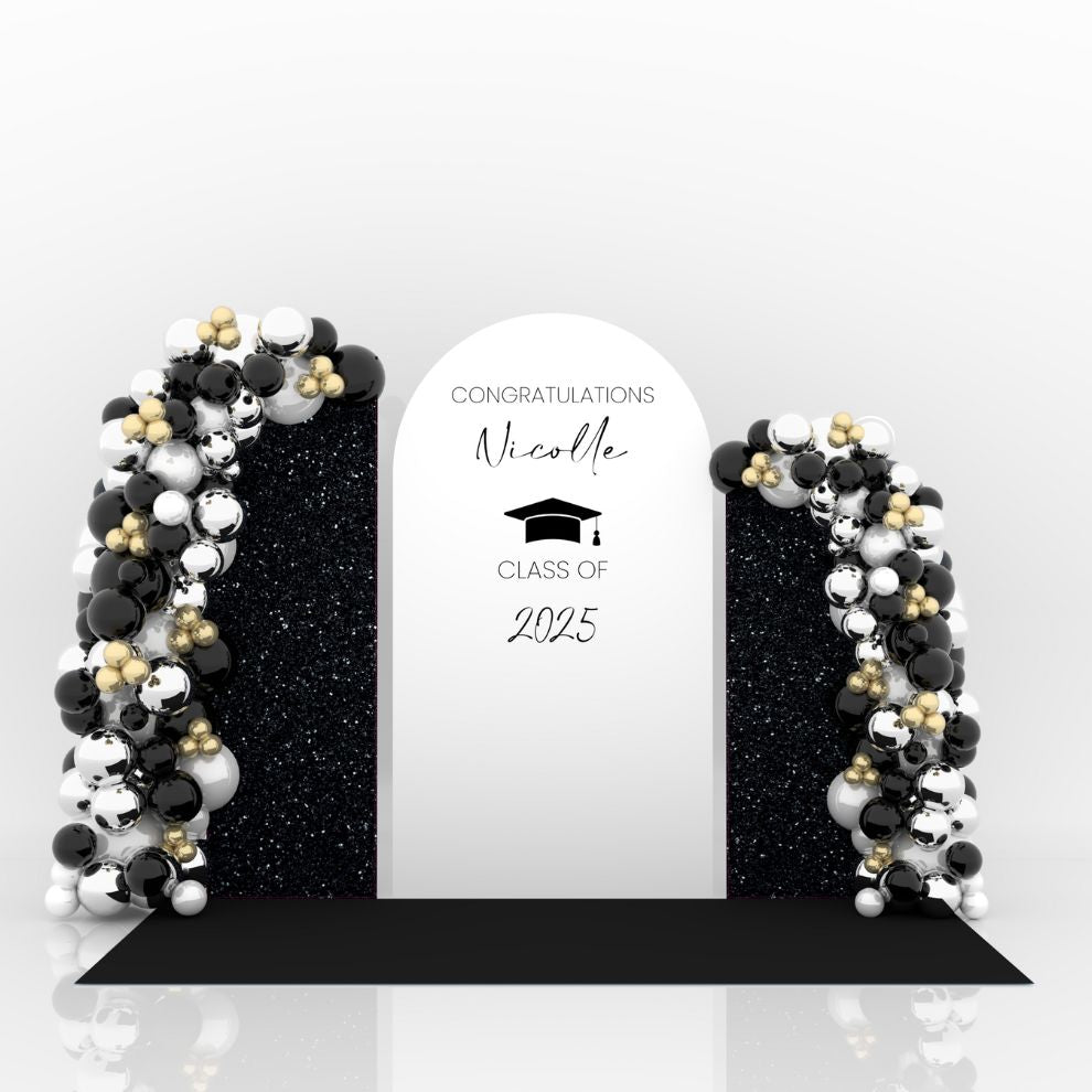 Signature Graduation Decoration – Gold & Silver (Customized)