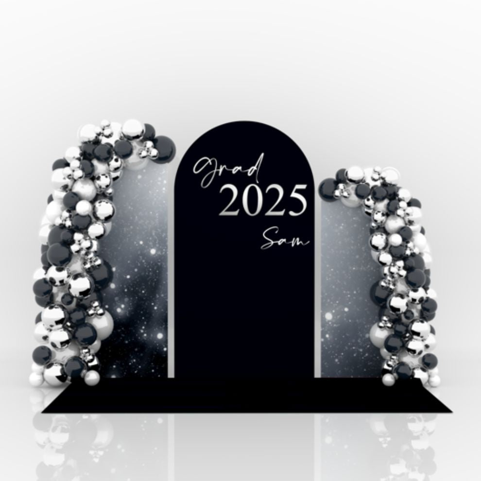 Signature Graduation Decoration – Silver (Customized)