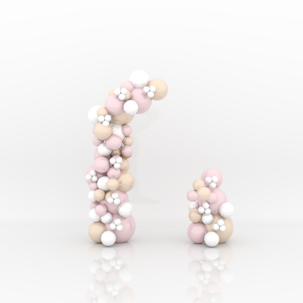 Primera Comunión – Minimal Decoration (Custom) – Pink