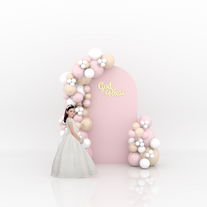 Primera Comunión – Minimal Decoration (Custom) – Pink