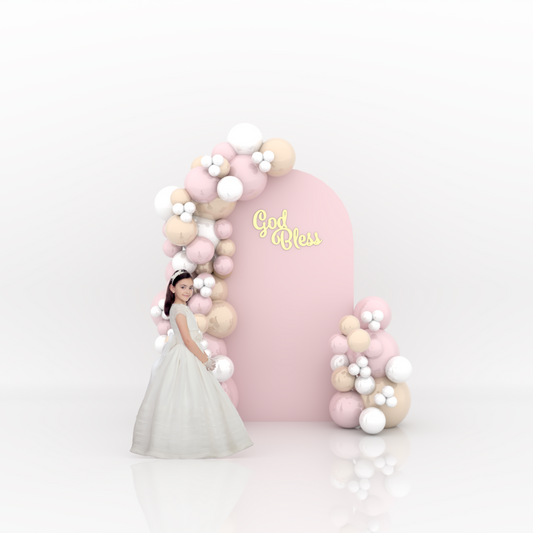 Primera Comunión – Minimal Decoration (Custom) – Pink
