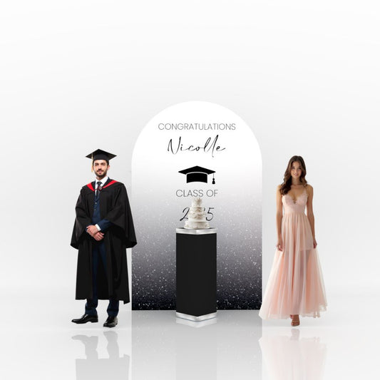 Essential Graduation Decoration – Gold & Silver (Customized)