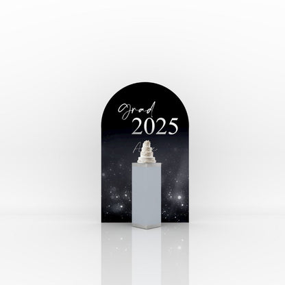 Essential Graduation Decoration – Silver (Customized)